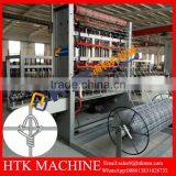 HTK Full Automatic Hinged Joint Fixed Knot Grassland Fence Machine thumbnail-2
