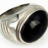 Customized Titanium Steel Jewelry Ring / 316l Stainless Steel Rings Men thumbnail-2