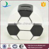 Cute Football Shape Ceramic Money Safe Box thumbnail-2