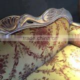 BISINI Chinese Style Living Room Chair, Mandarin Ducks Carving Leisure Chair, Solid Wood Arm Chair (BF01-X1195) thumbnail-4