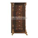 Solid Wood Golden Color Five Door Wardrobe/Luxury Italian Bedroom Furniture(MOQ=1 SET) thumbnail-5