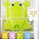 N193 Wall Mounted Bathroom Kids Toothbrush Cup Lovely Plastic Toothbrush Holder thumbnail-2