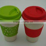 100% Recycled Alternative to Plastic, Glassware Ceramics Bamboo Fiber Cup thumbnail-1