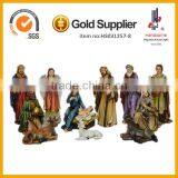 Christian Decoration Resin Nativity Figurines Jesus Birth thumbnail-2