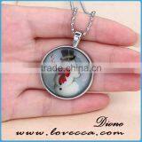 Christmas Jewelry Necklace Snowman Necklace Pendant Jewelry thumbnail-6