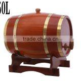 Custom 1.5 Liter Wooden Wine Barrel for Sale thumbnail-4