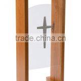 Factory Wholesale Clear Acrylic Modern Design Church Pulpit thumbnail-2