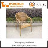 China Traditional 4 Rip Pe Rattan Dining Arm Chair thumbnail-1