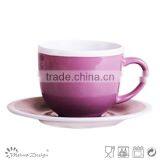 Cup Saucer Handpainting Top Sale Colour Band thumbnail-1