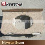 Newstar Golden Yellow Coast Sand Custom Vanity Tops Block Granite thumbnail-3