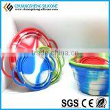 Silicone Folding Bowl, FDA Grade Bowl, Foldable Silicone Dog Bowl thumbnail-5