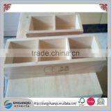 Indoor Outdoor Garden Decor Rusticwedding Decorative Ceterpiece Wooden Flower Planter Window Box thumbnail-5