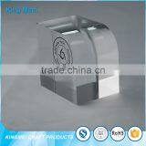 High Quality Clear Acrylic Cube Product Signage