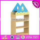Handmade Multi-function Kindergarten Children Furniture Wooden Toy Storage Ideas W08C179 thumbnail-6