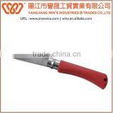 A22030 Stainless Steel Single Blade Folding Knife With Plastic Handle thumbnail-1