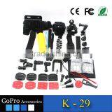 Free Sample Hot Selling Cheap 35 in 1 Products Kit for Gopros Heros 4 Accessories Kit Mount thumbnail-2