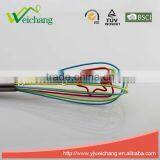 WCW002A Good Quality Star Shape Egg Whisk Silicone Wire Whisk, Egg Frother, Milk & Egg Beater Blender 12" Hot Sales thumbnail-2