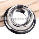 Stainless Steel Pet Cat Bowl No Tip No Slip Dog Puppy Pet Food or Water Bowl Dish Feeding Watering Supplies 3 Different Size thumbnail-3