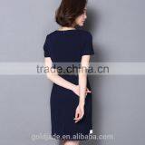 2016 Wholesale Elegant Office Ladies Mature Ladies Modern Dresses thumbnail-6