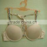 Js-8003 Hot Sells Lady Sexy Front Opening Bra With Nude Color thumbnail-1