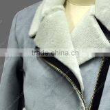 High Quality Manufacture Fashionable Winter Sude Coat Baby Fur Coat thumbnail-4