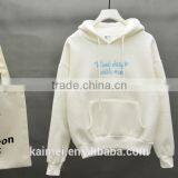 CVC (65/35) Wholesale Factory Produced Costumed Hot-selling High Quality Wholesale Hooded Sweatshirt thumbnail-2