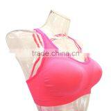 Hot Sale Sports Underwear Strappy Bra Ladies Lingerie Sexy Seamless Fitness Bra thumbnail-2