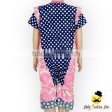 Summer Child Punjabi Suits Polka Dots Ruffle Short Sleeve Little Girl Bodysuit Shorts Type One Piece Jumpsuit thumbnail-6