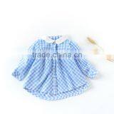 S33572W 2017 Girls Blouses & Shirts Cotton Plaids Floral Prints Blouse thumbnail-3