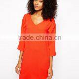 Chinese Manufacturing Kimono Sleeve Vneck Dress 2014 Wholesales thumbnail-1