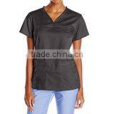 Colorful 2017 Custom Fashionable Scrub Top Nurse Hospital Uniforms Medical Scrubs Designs thumbnail-4