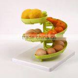 1PC Creative Kitchen Supplies Eggs Racks Fruit Vegetable Food Storage Racks Multifunction Home Kitchen Bar Storage Tools KC1515 thumbnail-3