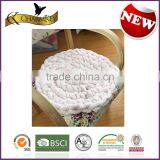 Charmkey Hot Selling Blanket Knitting Yarn 100% Polyester Chunky Chenille Yarn thumbnail-4