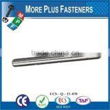 Made in Taiwan Metric Tapped Spring Stainless Steel Dowel Pin Plain Finish thumbnail-6