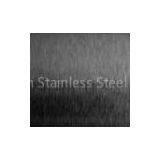 Black Satin Finish Ti-coating 304, 316 Color Stainless Steel Decorative Sheet