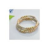 2014 fashion imitation pearl bracelet jewelry