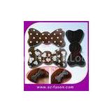 Customised OEM Hot Butterfly Hair Clips Nylon(hook and loop+pvc+foam) Velcro Hair Rollers