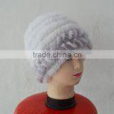 SJ922-04 2016 Winter Fashion Accessories Collection Winter Mink Knit Hats Female thumbnail-2