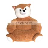Cute fox kids gift holiday bedroom cushion stuffed plush toy