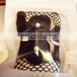 Women Ruffle Fishnet Ankle Socks Mesh Lace Fish Net Short Sock thumbnail-4