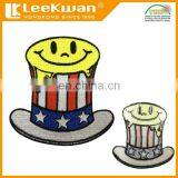 American Uncle Sam Hat Patch, Iron on Patch Sticker Embroidery, Uncle Sam Patch Embroidered Patch thumbnail-1