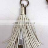 Cheap Wholesale Leather Tassels Keychain With USB Wire thumbnail-6