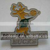 Customized Die Cut Zinc Alloy Label Pin Badges,metal Magnetic Button Badges With Own Logo thumbnail-3