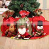 Large Christmas Gift Bags Non Woven Bag Santa Snowman Reindeer Candy Bag Wholesale Santa Sacks Christmas Decoration 2017 thumbnail-1