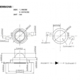 3W High Power Red Light 720-730NM thumbnail-2