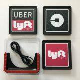 12 x 12cm Chargeable LED Light Car Sticker for UBER LYFT Car Service thumbnail-4
