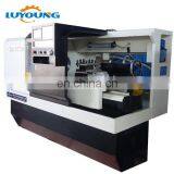 CK6136 High Quality Flat Bed 3 Jaw Hydraulic Automatic Chuck Cnc Lathe thumbnail-3