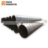 API 5L Line pipe, PLS2 spiral welding  tube welded steel pipe pile 580mmx7mm