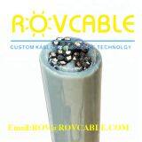 Flexible PUR Pipe Inspection Crawler Cable Push Tether