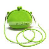 Euro Style High Quality Metal Clip Clutch Bags Women's Gift Silicone Purse Wallet thumbnail-7